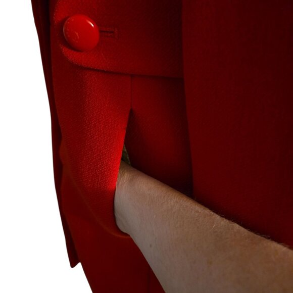 Size 4 J. Crew Wool Blend Peacoat - Picture 8 of 14